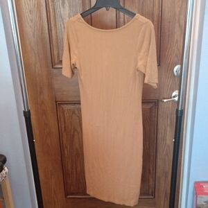 Old Navy Womens Elegant Tan Dress
